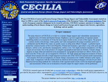 Tablet Screenshot of cecilia-eu.org